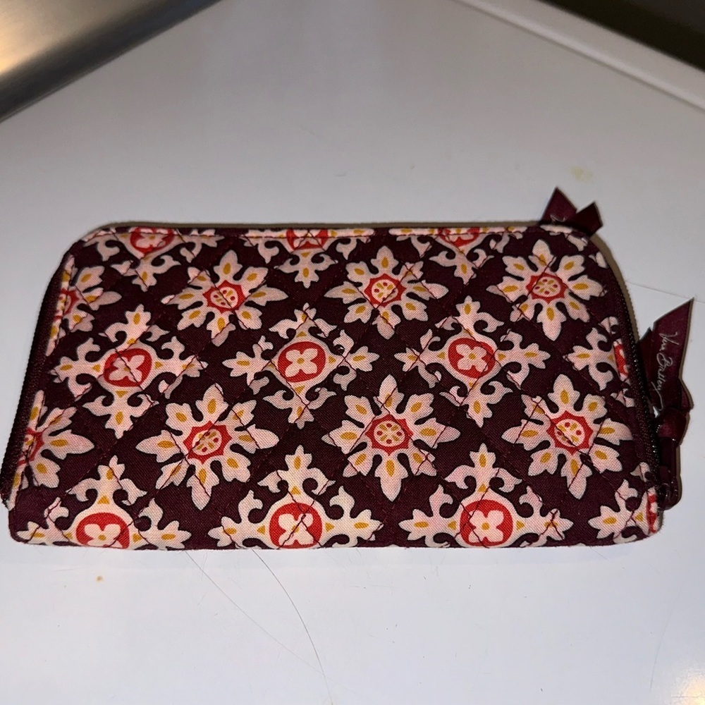 Vera Bradley Medallion Zip Around Wallet